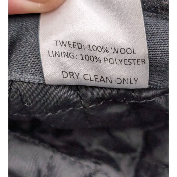 Mucros Weavers Irish Tweed Patch Cap Sz Large 100% Wool Tweed Trinity Style Hat - Picture 8 of 8